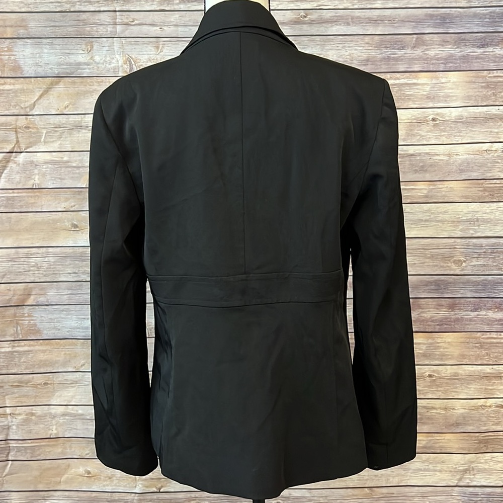 Motherhood Maternity Black Blazer Jacket- Size Large - Picture 4 of 6